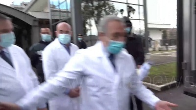 Scene from V-Day, Medico vaccinato: "Come un allunaggio"