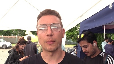 Scene from Mondo Convenienza, sciopero al magazzino di Campi Bisenzio. Toscano: "Salari indecenti"