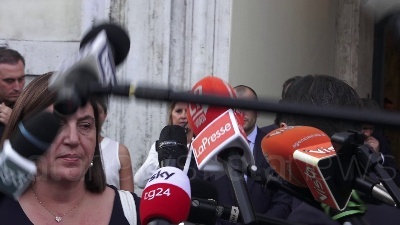 Scene from Salario minimo, Conte: "Nessuna controproposta, da governo palla in tribuna"