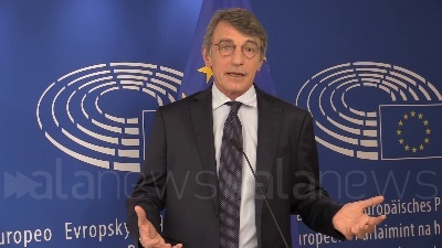 Scene from UE, Sassoli: "Abbiamo bisogno di maggioranze e governi stabili"