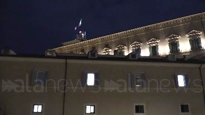 Scene from Governo, i leader del centrodestra al Quirinale