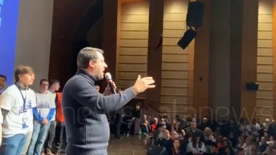 Scene from Roma, Salvini: "Lega vuole sindaco leghista? No, ma in gamba"