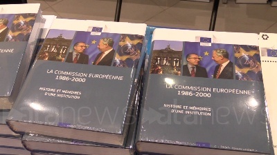 Scene from Juncker, Prodi, Barroso ricordano Commissione Ue