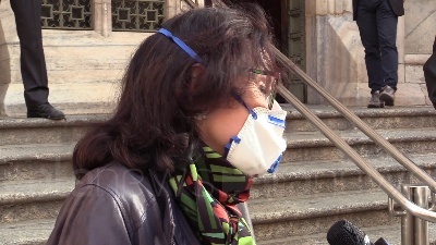 Scene from Fase 2, fedeli tornano in Duomo per la messa: "Difficile stare lontano dalla chiesa"