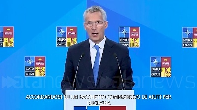 Scene from Ucraina, Stoltenberg: "Il nostro impegno è incrollabile"
