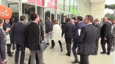 Scene from Manovra, Conte: "Meno tasse e più soldi a famiglie e imprese"