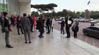 Scene from Manovra, Conte: "Meno tasse e più soldi a famiglie e imprese"