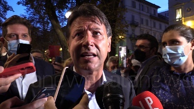 Scene from Caso Morisi, Conte: "Salvini più severo con amici che con nemici"