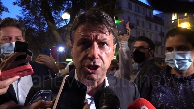Scene from Caso Morisi, Conte: "Salvini più severo con amici che con nemici"
