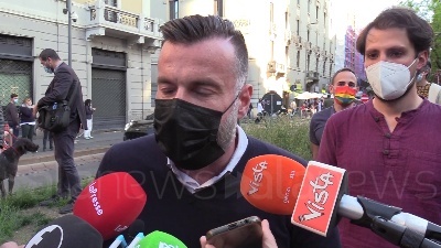 Scene from Legge sull'omotransfobia, Zan: "In questo clima di mobilitazione non riusciranno ad affossarla"