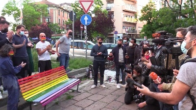 Scene from Legge sull'omotransfobia, Zan: "In questo clima di mobilitazione non riusciranno ad affossarla"