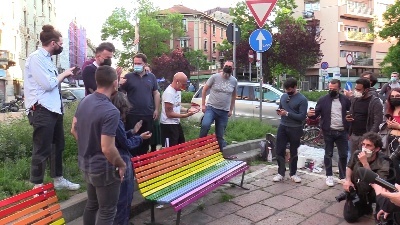 Scene from Legge sull'omotransfobia, Zan: "In questo clima di mobilitazione non riusciranno ad affossarla"