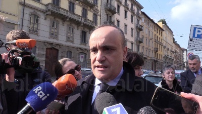 Scene from Tav, Bonisoli: "Il governo rischia? Non temo niente"