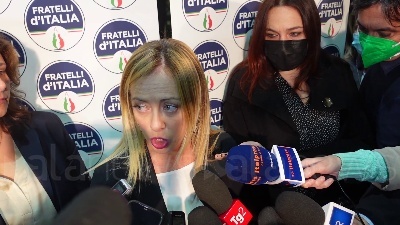 Scene from Meloni: "Varchi sindaco di Palermo è un'idea più che valida"
