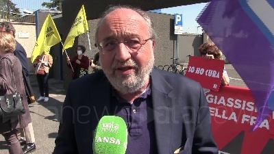Scene from Giornata libertà di stampa, Giulietti (Fnsi): "Minacce ai giornalisti aumentate del 41%"