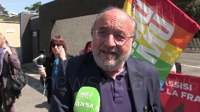 Scene from Giornata libertà di stampa, Giulietti (Fnsi): "Minacce ai giornalisti aumentate del 41%"