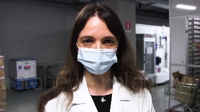 Scene from Vaccini Covid: le immagini nella farmacia dell'Ospedale di Varese