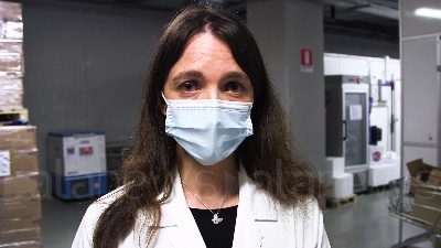 Scene from Vaccini Covid: le immagini nella farmacia dell'Ospedale di Varese