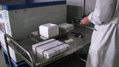 Scene from Vaccini Covid: le immagini nella farmacia dell'Ospedale di Varese