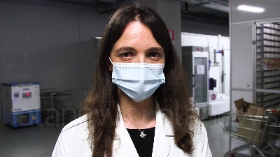 Scene from Vaccini Covid: le immagini nella farmacia dell'Ospedale di Varese