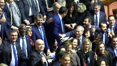 Scene from Legittima Difesa, dopo il voto è bagarre Lega-PD