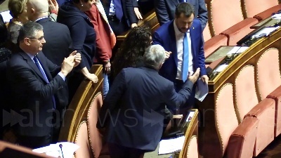 Scene from Legittima Difesa, dopo il voto è bagarre Lega-PD