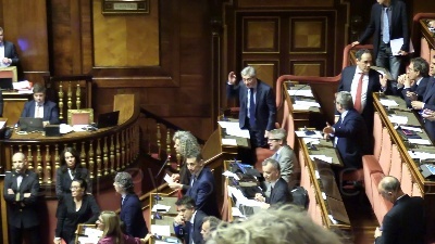 Scene from Legittima Difesa, dopo il voto è bagarre Lega-PD