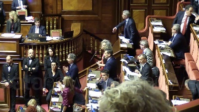 Scene from Legittima Difesa, dopo il voto è bagarre Lega-PD