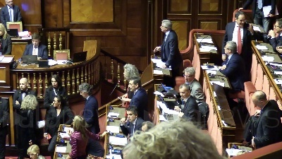 Scene from Legittima Difesa, dopo il voto è bagarre Lega-PD