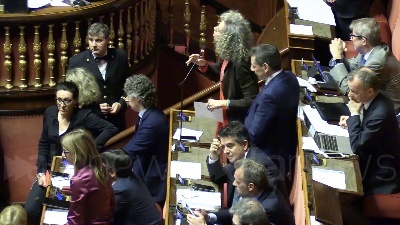 Scene from Legittima Difesa, dopo il voto è bagarre Lega-PD