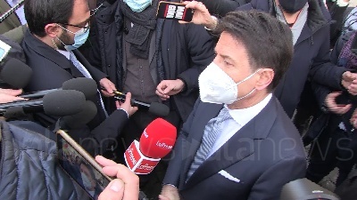 Scene from Conte: "Lavoro ad un patto di fine legislatura confido Italia viva non esca"