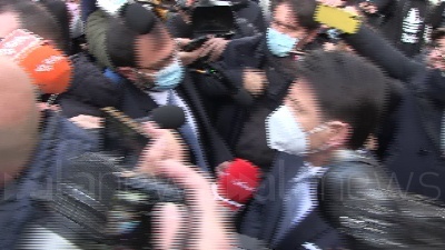 Scene from Conte: "Lavoro ad un patto di fine legislatura confido Italia viva non esca"