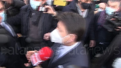 Scene from Conte: "Lavoro ad un patto di fine legislatura confido Italia viva non esca"