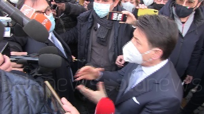 Scene from Conte: "Lavoro ad un patto di fine legislatura confido Italia viva non esca"