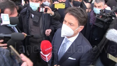 Scene from Conte: "Lavoro ad un patto di fine legislatura confido Italia viva non esca"