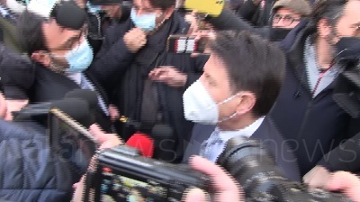 Scene from Conte: "Lavoro ad un patto di fine legislatura confido Italia viva non esca"