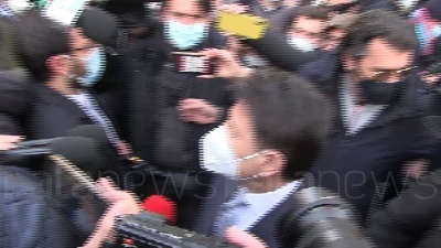 Scene from Conte: "Lavoro ad un patto di fine legislatura confido Italia viva non esca"