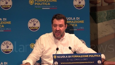 Scene from Transizione ecologica, Salvini: "Attenzione a sciocchezze ideologiche"