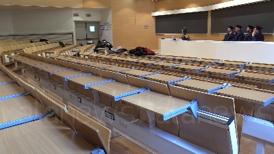 Scene from Coronavirus, la tesi di laurea al Politecnico di Milano si discute in streaming