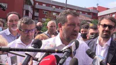 Scene from Quirinale, Salvini: "Non decide il piccolo Letta cosa farà il grande Draghi"