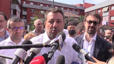 Scene from Quirinale, Salvini: "Non decide il piccolo Letta cosa farà il grande Draghi"