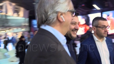 Scene from Conte, Salvini: "Conosco solo l'allenatore e il cantautore"