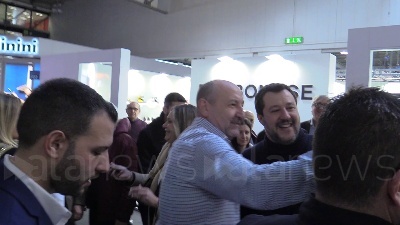 Scene from Conte, Salvini: "Conosco solo l'allenatore e il cantautore"