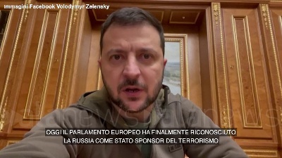 Scene from Ucraina, Zelensky: "67 missili russi contro civili e infrastrutture"
