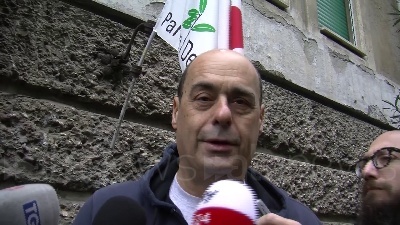 Scene from Allarme recessione, Zingaretti: "Posizione Banca d'Italia è segnale per cambiare"