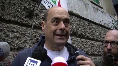Scene from Allarme recessione, Zingaretti: "Posizione Banca d'Italia è segnale per cambiare"