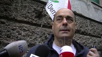 Scene from Allarme recessione, Zingaretti: "Posizione Banca d'Italia è segnale per cambiare"