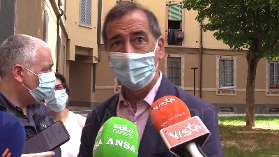 Scene from Milano, Sala: "È evidente che nel centrodestra ci sia tensione"