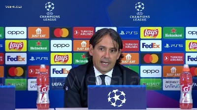 Scene from Inter vola in finale Champions, Inzaghi: "È un sogno"
