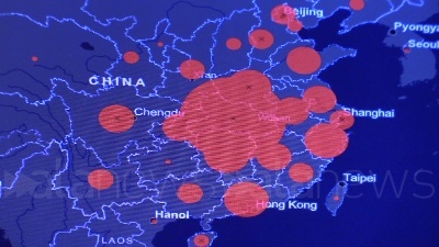 Scene from Coronavirus, Conte alla Protezione Civile: le immagini dal Comitato operativo
